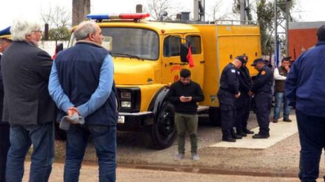 Inauguran nuevo destacamento de Bomberos en Fraile Muerto