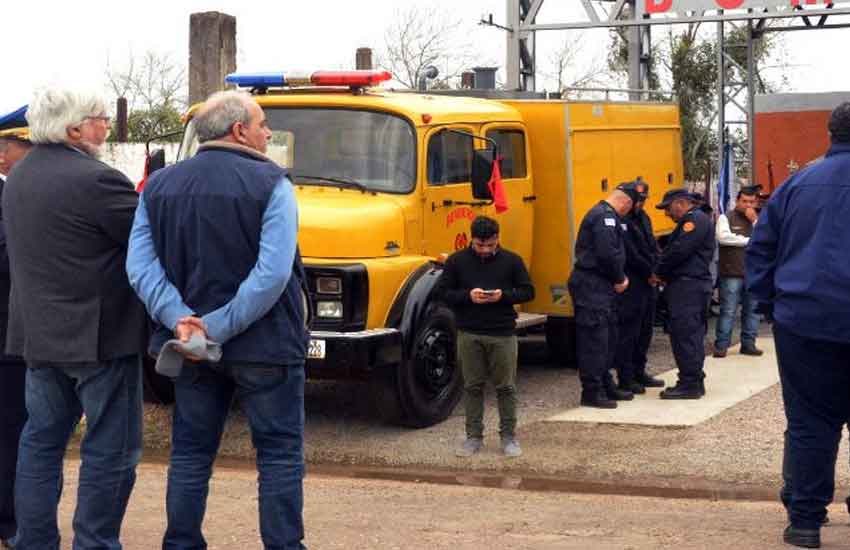 Inauguran nuevo destacamento de Bomberos en Fraile Muerto
