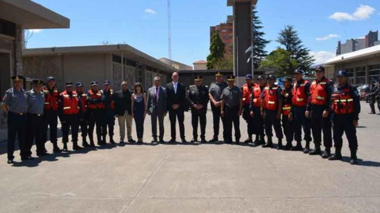 Reconocimiento a bomberos que viajaron a Bolivia