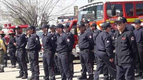 Bomberos Voluntarios de Guaymallén cumplieron 50 años