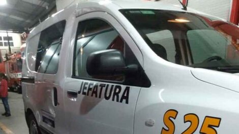 Nuevo móvil de Bomberos de Maquinista F. Savio