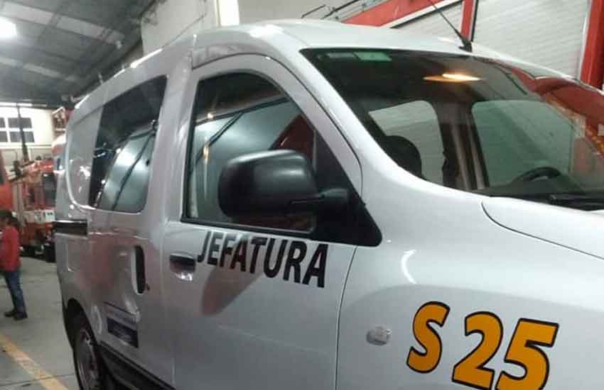 Nuevo móvil de Bomberos de Maquinista F. Savio