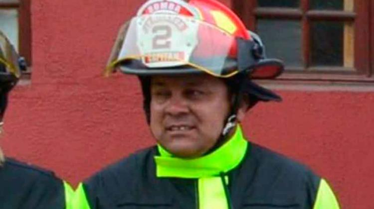 Bombero se accidentó en incendio forestal en la Región de O’Higgins