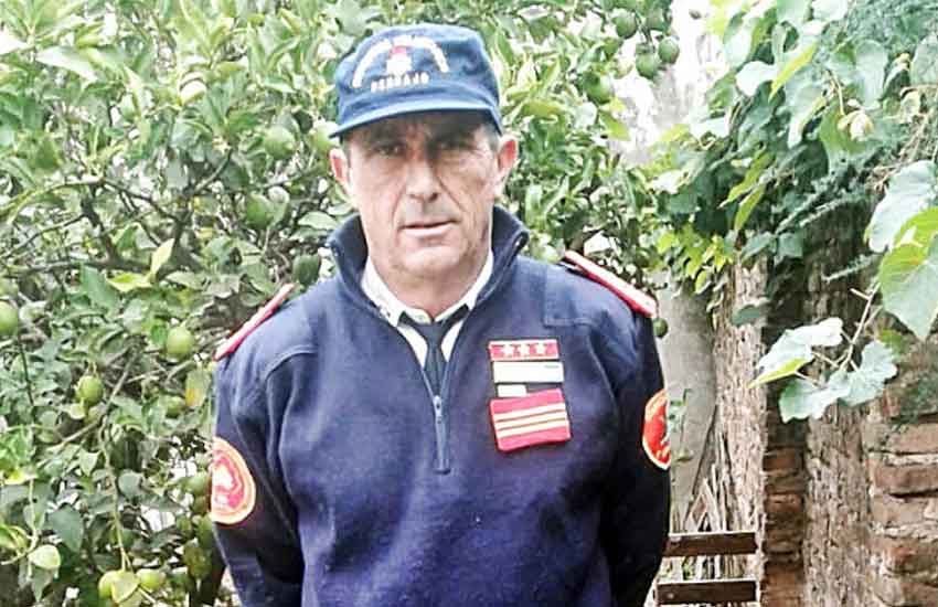 Orgullo de ser bombero voluntario
