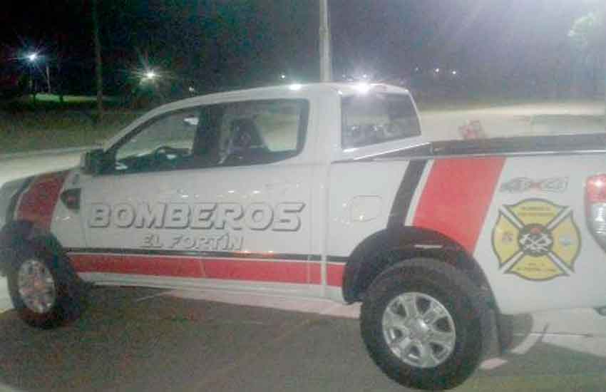 Bomberos Voluntarios de El Fortín con nueva unidad