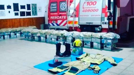 Bomberos de Corral de Bustos Ifflinger con nuevos equipos