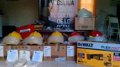 Nuevo equipamiento de Bomberos de Capilla del Monte