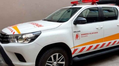 Dos camionetas del narcolavado fueron entregadas a Bomberos