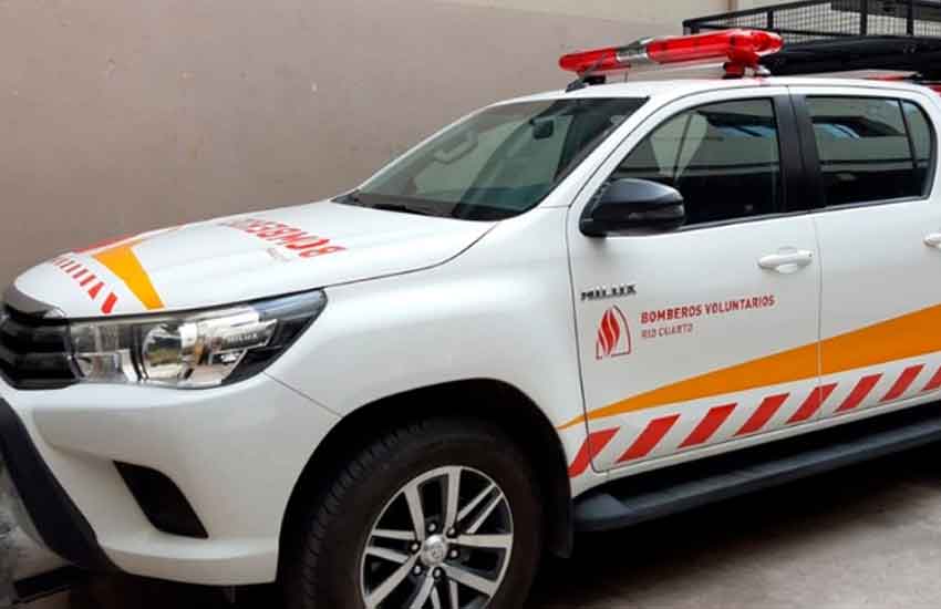 Dos camionetas del narcolavado fueron entregadas a Bomberos