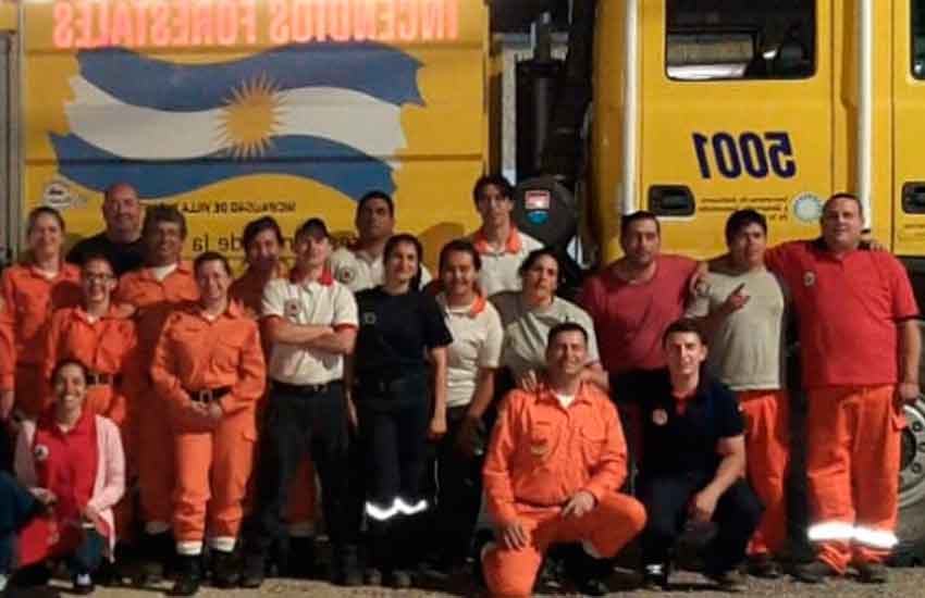 Los Bomberos de Córdoba se capacitan en el RUBA