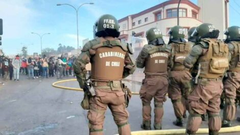 Bomberos interpone recurso de protección en contra de Carabineros