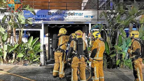 Varios bomberos intoxicados por problemas con los equipos de respiración