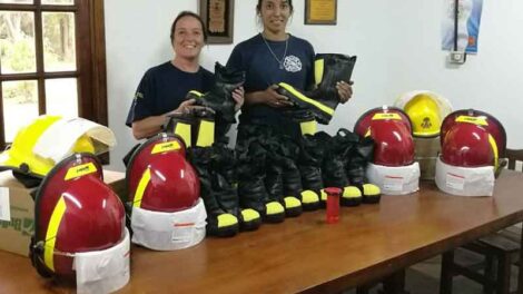 Bomberos Voluntarios Sierra de los Padres con nuevos equipos