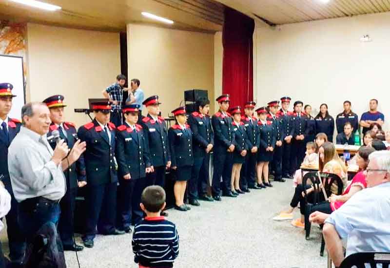 Bomberos de Comodoro Py celebraron el 5° aniversario