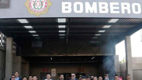 Reciben estación de bomberos remodelada en Primo Tapia