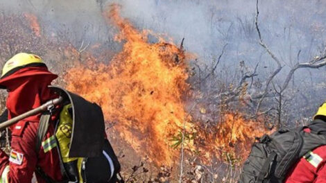 Nuevo grupo de bomberos Voluntarios en Tarija