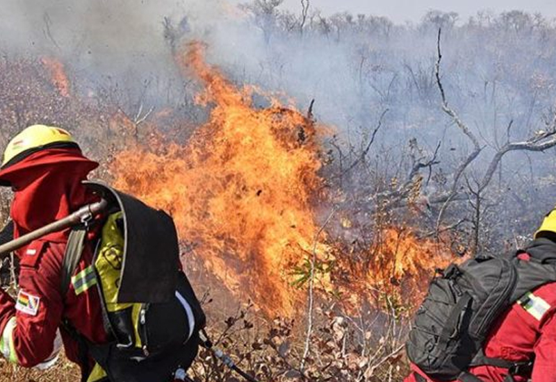 Nuevo grupo de bomberos Voluntarios en Tarija