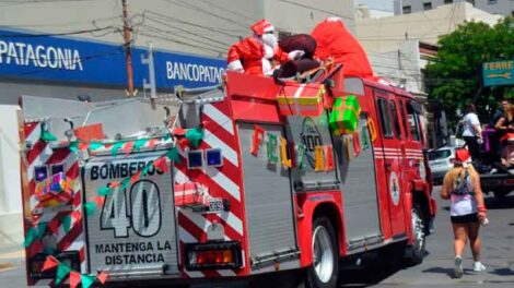 Bomberos de Comodoro Rivadavia inician la colecta de golosinas