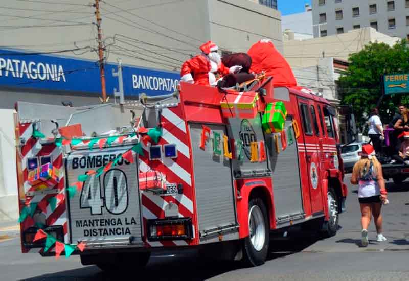 Bomberos de Comodoro Rivadavia inician la colecta de golosinas