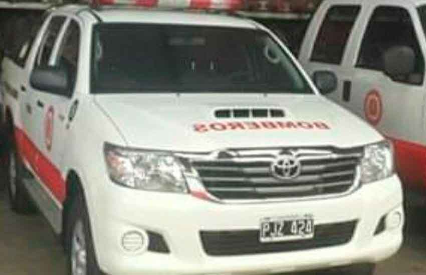 Robaron una camioneta de los Bomberos Voluntarios