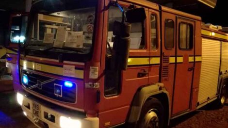 Bomberos Voluntarios de Edelira KM 28 con nuevo camión