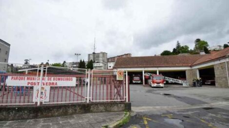 Un bombero de Vigo resultó herido de gravedad en una práctica
