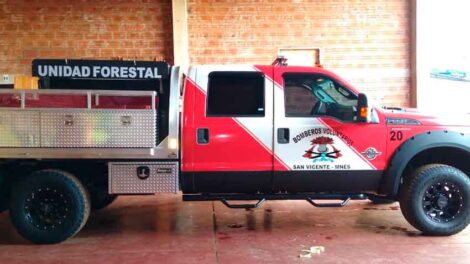 Bomberos de San Vicente presentaron Nueva Unidad