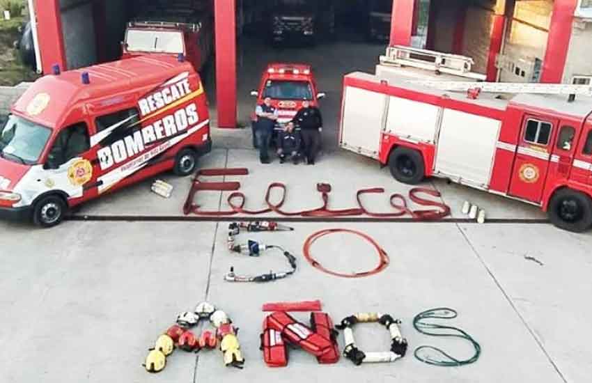 50º aniversario de los bomberos de Villa Gesell