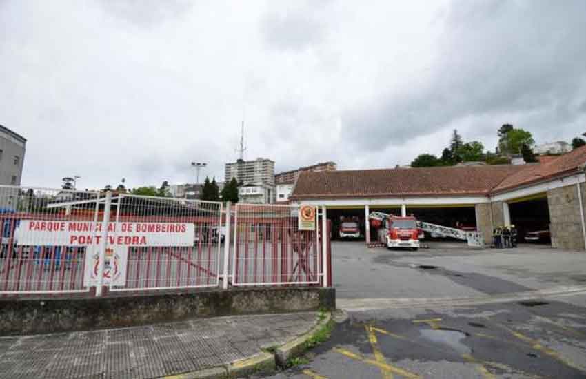 Un bombero de Vigo resultó herido de gravedad en una práctica