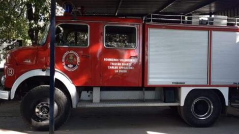 Bomberos de Tristán Suárez inauguraron un nuevo cuartel en Spegazzini