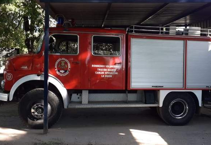 Bomberos de Tristán Suárez inauguraron un nuevo cuartel en Spegazzini