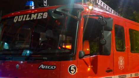 Bombero sufrió grave accidente por rescatar a un gato