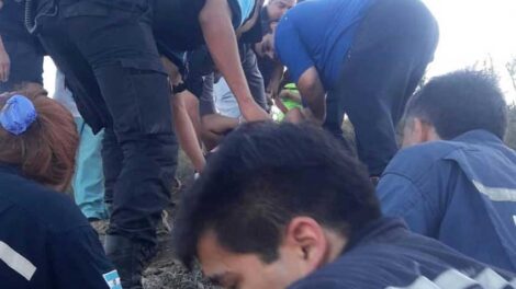 Una mujer sufrió un accidente en lo alto del Cerro Viteau