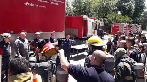 Bomberos de la Región se capacitaron en Berisso