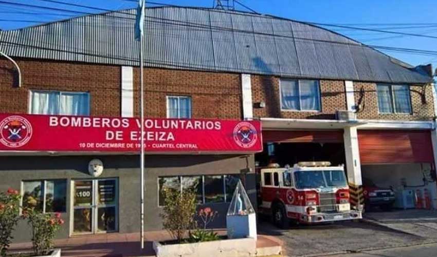 Bomberos Voluntarios de Ezeiza cumplieron 24 años