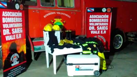 Nuevos equipos para Bomberos Voluntarios Viale