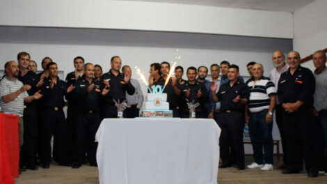 Los Bomberos de Bellocq celebraron sus primeros 10 años