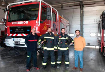 Renovación de equipos para los bomberos de Alcalá
