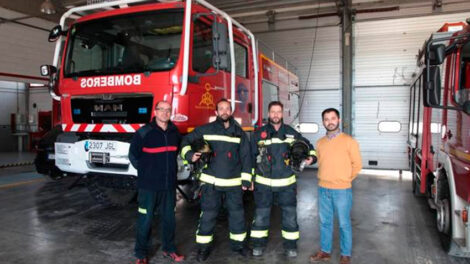 Renovación de equipos para los bomberos de Alcalá