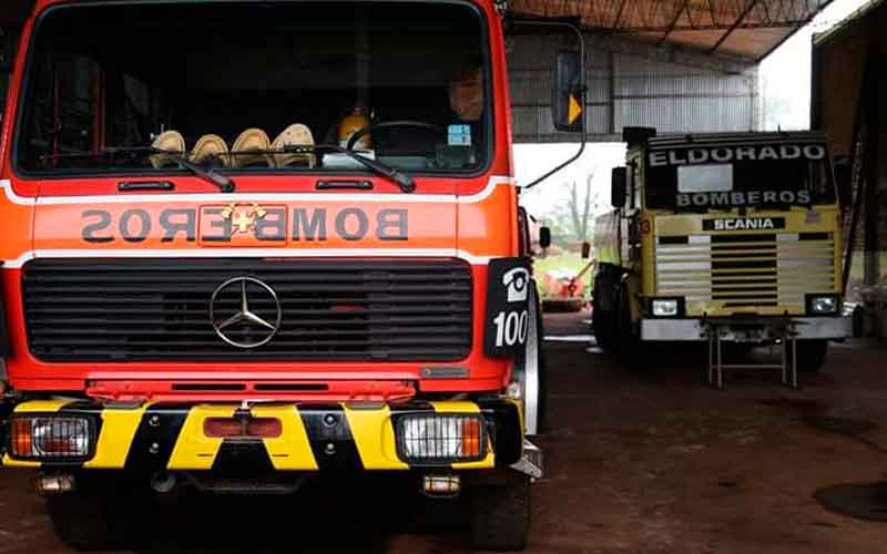 Sorpresa en la Asociación de Bomberos Voluntarios de Eldorado