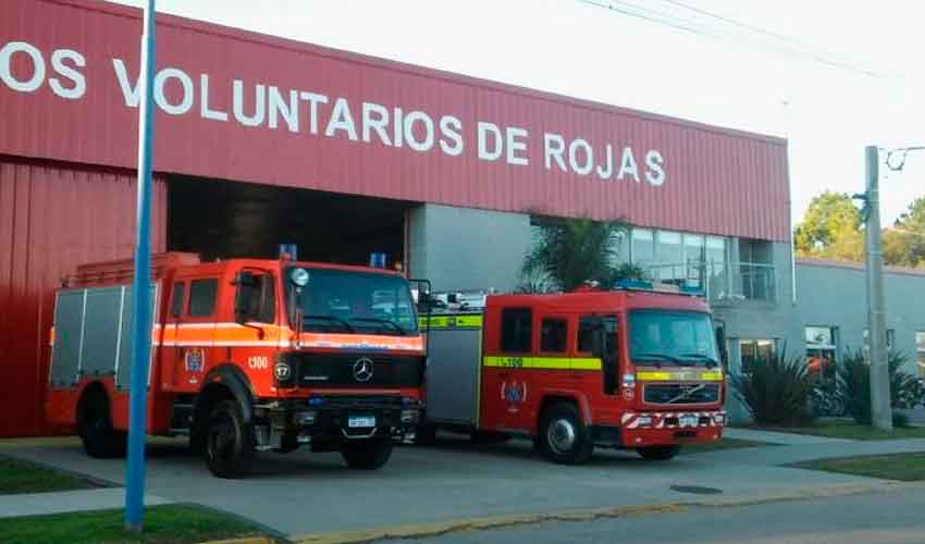 Bomberos Voluntarios de Rojas conmemoró su 62º aniversario