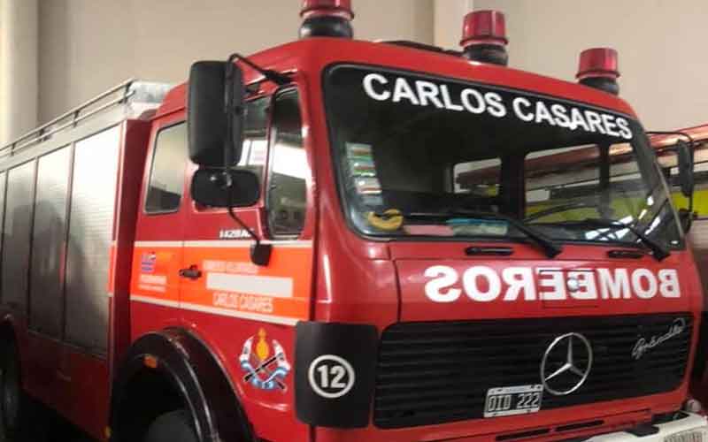 Bomberos de Carlos Casares con nuevas comunicaciones