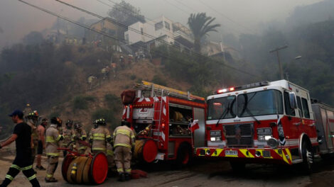 Incendios en Valparaíso podrían haber sido provocados
