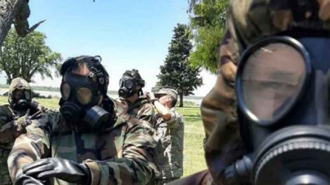 entrenaron en el manejo de elementos nucleares