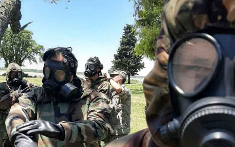 entrenaron en el manejo de elementos nucleares
