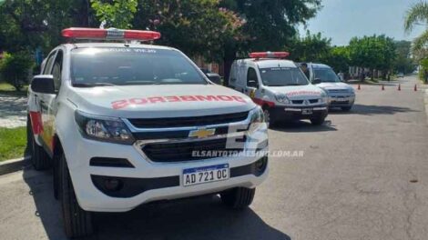 Nuevas camionetas de Bomberos Voluntarios de Sauce Viejo