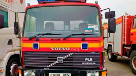 Nuevo camión para los Bomberos Voluntarios de Victoria