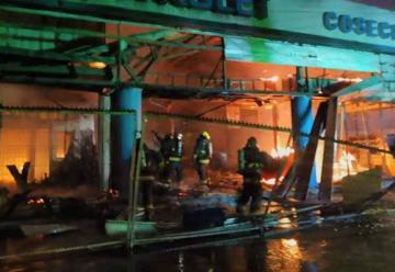 Incendio destruye sucursal de automotora en Rancagua
