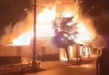 Incendio afecta a tres viviendas en la comuna de Doñihue