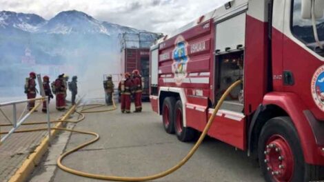 Bomberos Voluntarios de TDF en alerta por falta de pago
